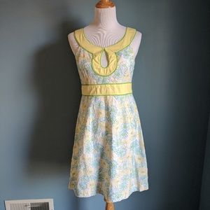 Lilly Pulitzer Embroidered Floral Spring Dress